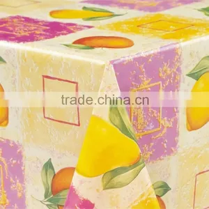 Fruits Design PVC Table Cloths With Non-woven or Flannel Backing for Home thumbnail-4