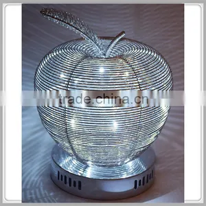 Apple LED Fancy Table Lamp White Table Lamp Indoor Table Lamp Aluminium Table Lamp thumbnail-2