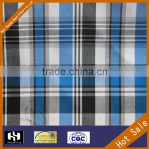 Combed Yarn Dyed Type and Check Plaid Item Type Shirt Fabric thumbnail-5