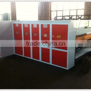 High Speed Flexo Corrugated Carton Box Printing Machine With Slotting and Die Cutting thumbnail-1