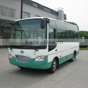Competitive Price China 6m Diesel 20 Seats Mini Bus Sales HM6600 thumbnail-1