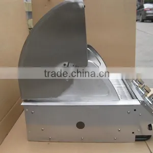 4 Main Burner 45 Degree Inclined Panel Built in Gas Barbecue thumbnail-4