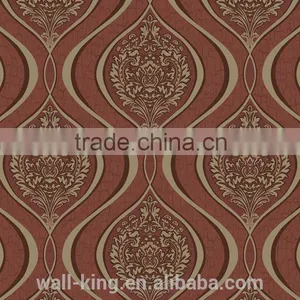 Chinese Royal Style Wallpaper Red Color thumbnail-1