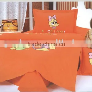 Duck Guagua Cartoon Baby Bed Set With Comforter Sheet Set thumbnail-1