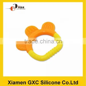 Promotional Lovely Safe Silicone Baby Teether Toy thumbnail-1