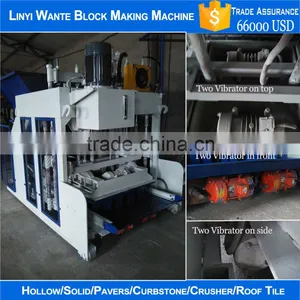 High Productivity WT10-15 Egg Laying Cement Hollow Concrete Block Making Machine Price thumbnail-5