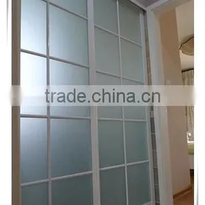 Fashion Patterns Price of Aluminum Sliding Door With Grill Design in High Quality thumbnail-4