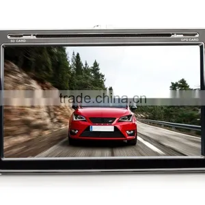 8" HD Car DVD/GPS Mp3 Player Radio Gps MAP For VW PASSAT SEAT Altea Sharan Multivan T5 thumbnail-6