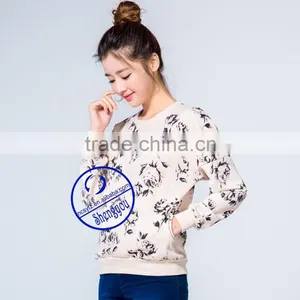 Wholesale Custom Crewneck Allover Printed Sweatshirt thumbnail-3