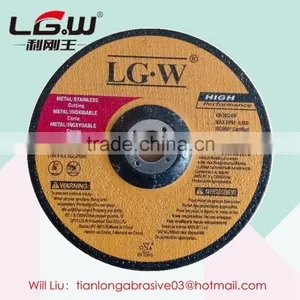454LIGANGWANG HIGH PERFORMANCE 7 INCH DC GRINDING DISC FOR INOX thumbnail-1