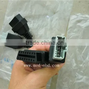 OBD 16P FEMALE OBD2 Cable for Honda 5pin J1962f OBD2 Adapter YS-H5P3 thumbnail-1