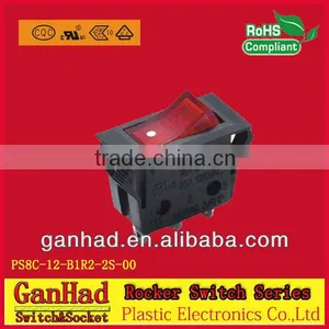Single Rocker Switch&lighted 16A/250Vrocker Switch thumbnail-1