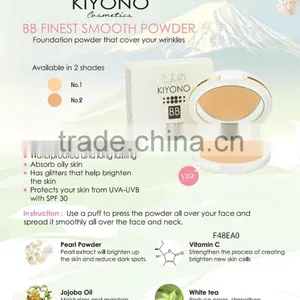 "KIYONO" BB POWDER FINEST SMOOTH FOUNDATION POWDER MAKE UP SPF 30+- 12 g. thumbnail-3
