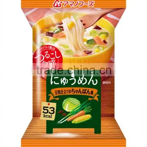 Japanese Thin Noodle Soup Cafe-style Local Food Style Soymilk Soup 14g thumbnail-2
