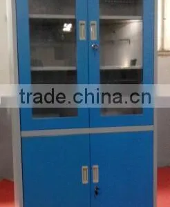 High Glass Office Steel Storage Cabinet Office/kitchen/living Cupboard Furniture thumbnail-4