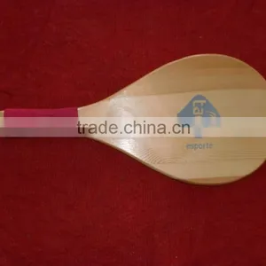 Wooden Beach Tennis Rackets With Logo, Wooden Beach Rackets, thumbnail-1