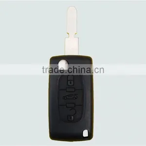 Lowest Price Replacement Citroen Remote Car Key For 3B 406 Flip Car Fob Shell Blank Citroen C2 C3 C4 C5 C6 Remote Key thumbnail-3