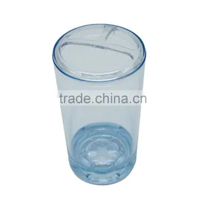 Wholesale Bath Clear Plastic Toothbrush Holder thumbnail-1