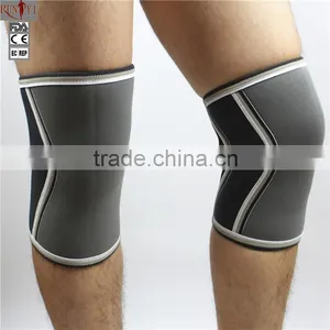 5mm Custom Powerlifting Crossfit Knee Sleeve Neoprene thumbnail-5