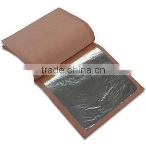 12 Karat Genuine Gold Leaf, Single Weight (130 G), 8 cm X 8 Cm, Book of 25 Leaves thumbnail-1