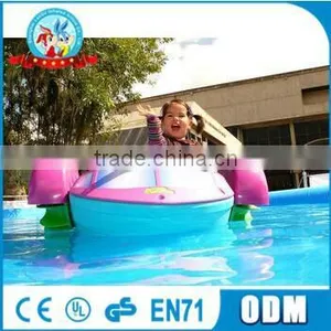 Kids Plastic Rowing Paddle Boat Water Boat for Water Game thumbnail-1