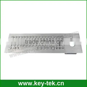 Vandal Proof Metal Ip65 Keyboard With Trackball and Integrated EPP thumbnail-2
