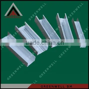 Steel Profile - Galvanized Metal -main Channel,furring Channel ,accessories-price and Size thumbnail-1
