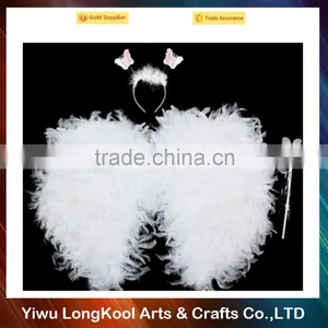 New Arrval Hot Sale Girls Birthday Large Feather Angel Wings thumbnail-1