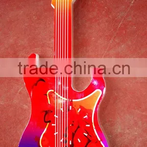 Guitar Neon Clock thumbnail-1