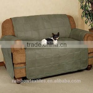 100% Polyester Micro Suede Pet Couch Sofa Protector thumbnail-1