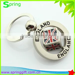 Fashion England Style Dice Key Chain ,great British Travel Key Ring, UK Souvenir Keychains thumbnail-5