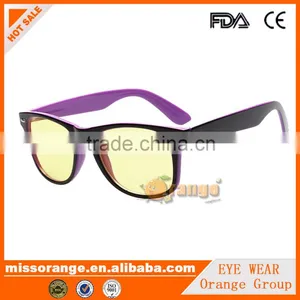 2016 New Design Purple Frame Eyeglasses Optical Glasses Manufacturers thumbnail-1