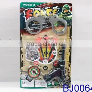 Happy Kid Toy Cool Cheap Plastic Toy Police Gun Play Set thumbnail-1