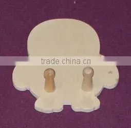 New Hot Sale Animal Shape Wooden Wall Hook thumbnail-1