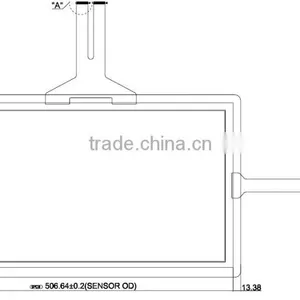 21.5" Capacitive Touch Screen With USB Interface, Support Win7, Win8 OS thumbnail-4