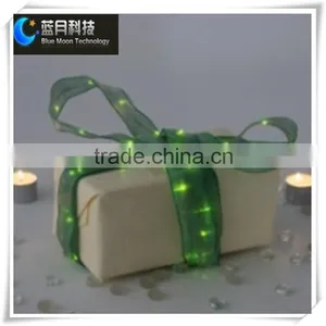 Christmas Silk LED Ribbon Light Strings thumbnail-5