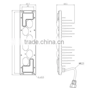 30W Good Street Light 3000K AC LED LIGHT ENGINE Solar Street Light All in One Cover thumbnail-2