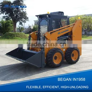 Load 1 Ton 75hp Mini Skid Steer Loader For Sale thumbnail-5