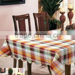 Printed Vinyl Table Cloth With Flannel Backing, 6 Persons Sitted Table Cloth thumbnail-1