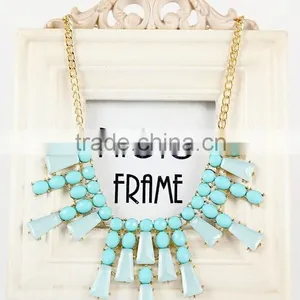 Factory Hot Fashion Choker Designs Shourouk Necklace Wholesale thumbnail-4