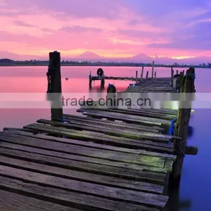 Wholesale High Quality Handmade Home Decoration Landscape Canvas Painting Stand thumbnail-1