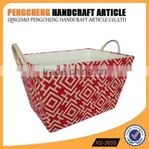 Multi-purpose Trapezoidal Home Clothes Storage Basket thumbnail-1