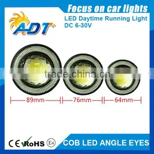 Newest Design 30W 3200LM LED DRL With COB Angel Eyes thumbnail-1