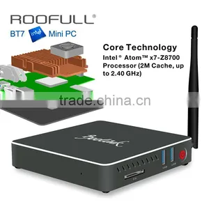 2016 Windows 10 Internet TV Box 4GB RAM 64GB/128GB/320GB ROM 2.4G/5.8G WIFI Intel Atom X7-Z8700 BT7 MINI PC thumbnail-6
