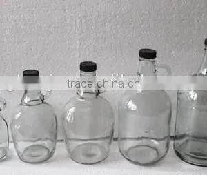 500ml Empty Round California Glass Wine Bottle With Screw Plastic Lid thumbnail-6
