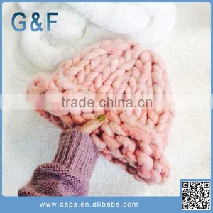 Super Grade Winter Thick Knitted Twist Cap thumbnail-3