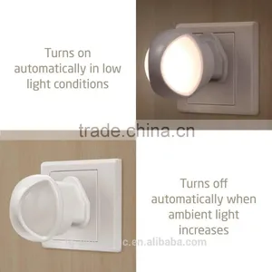 Automatic LED Night Light Plug-in Wall Light With Dusk to Dawn Sensor thumbnail-5
