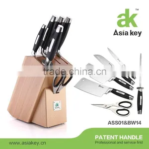 High Quality 7pcs Vegetable Carving Knife Set With Holder Made In China thumbnail-1