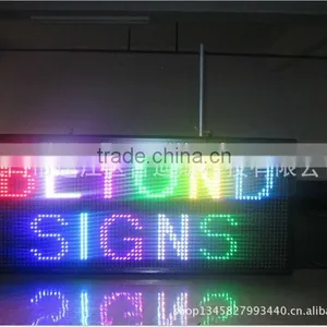 Spain---P10 Indoor Digital Multi-line Programmable Programmable Led Moving Message Display Board Sign thumbnail-1