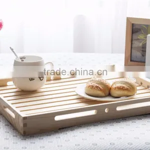 Bread Plate Household Wood Organizer Trays for Gift thumbnail-4